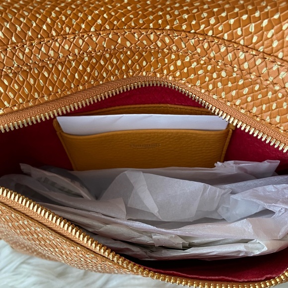 Hammitt VIP | Apricot Tan Snake/Brushed Gold | Med - Picture 12 of 12